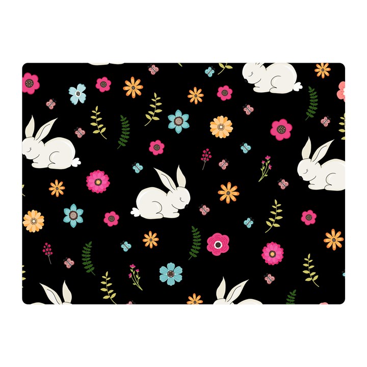 Easter bunny  Double Sided Flano Blanket (Mini) 