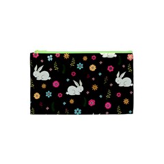 Easter Bunny  Cosmetic Bag (xs) by Valentinaart