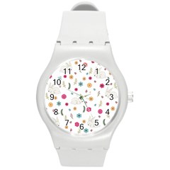 Easter Bunny  Round Plastic Sport Watch (m) by Valentinaart