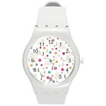 Easter bunny  Round Plastic Sport Watch (M) Front