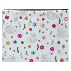 Easter Bunny  Cosmetic Bag (xxxl)  by Valentinaart