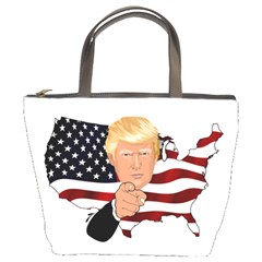 Trump Usa Flag Bucket Bags by ImagineWorld