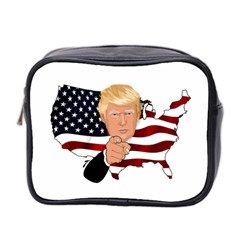 Trump Usa Flag Mini Toiletries Bag 2-side by ImagineWorld