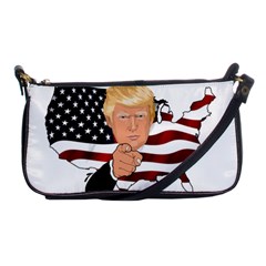 Trump Usa Flag Shoulder Clutch Bags