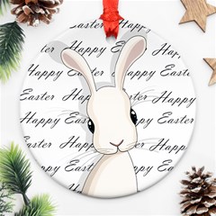 Easter Bunny  Ornament (round) by Valentinaart