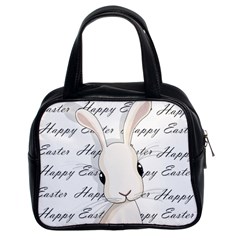 Easter Bunny  Classic Handbags (2 Sides) by Valentinaart