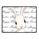 Easter bunny  Fleece Blanket (Small) 50 x40  Blanket Front