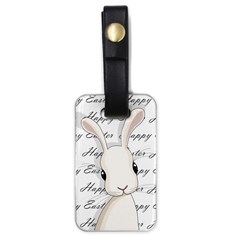 Easter Bunny  Luggage Tags (one Side)  by Valentinaart