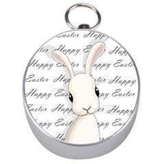 Easter Bunny  Silver Compasses by Valentinaart