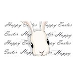 Easter bunny  Satin Wrap Front