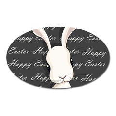 Easter Bunny  Oval Magnet by Valentinaart