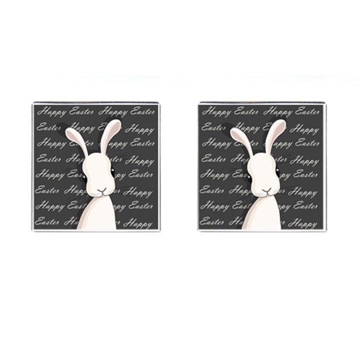 Easter bunny  Cufflinks (Square)