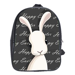 Easter Bunny  School Bag (xl) by Valentinaart