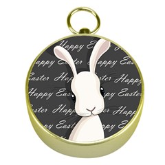 Easter Bunny  Gold Compasses by Valentinaart