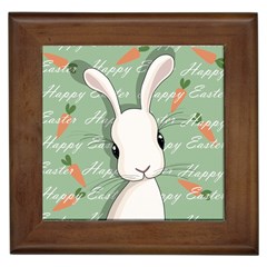 Easter Bunny  Framed Tiles by Valentinaart