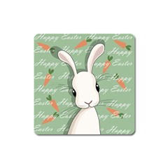 Easter Bunny  Square Magnet by Valentinaart