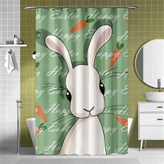 Easter Bunny  Shower Curtain 48  X 72  (small)  by Valentinaart