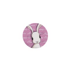 Easter Bunny  1  Mini Buttons by Valentinaart