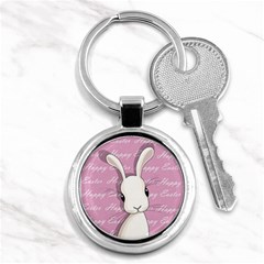 Easter Bunny  Key Chains (round)  by Valentinaart