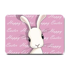 Easter Bunny  Small Doormat  by Valentinaart