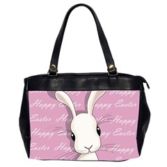 Easter Bunny  Office Handbags (2 Sides)  by Valentinaart