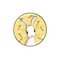 Easter Bunny  Hat Clip Ball Marker by Valentinaart