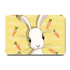 Easter Bunny  Small Doormat  by Valentinaart