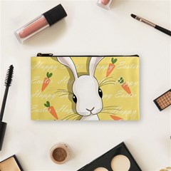 Easter Bunny  Cosmetic Bag (small)  by Valentinaart