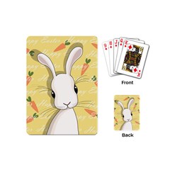 Easter Bunny  Playing Cards (mini)  by Valentinaart