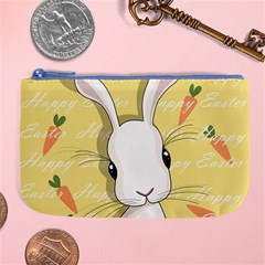 Easter Bunny  Large Coin Purse by Valentinaart