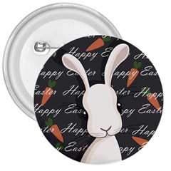 Easter Bunny  3  Buttons by Valentinaart