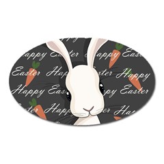 Easter Bunny  Oval Magnet by Valentinaart