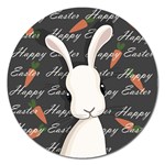 Easter bunny  Magnet 5  (Round) Front