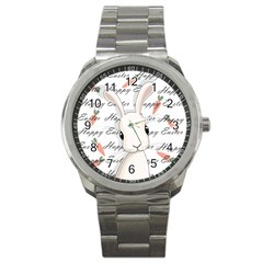 Easter bunny  Sport Metal Watch