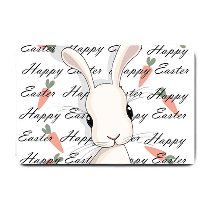 Easter bunny  Small Doormat 