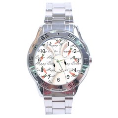 Easter bunny  Stainless Steel Analogue Watch