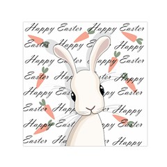 Easter Bunny  Small Satin Scarf (square) by Valentinaart