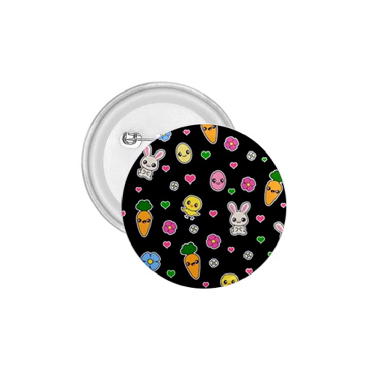 Easter Kawaii Pattern 1.75  Buttons