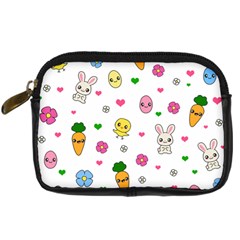 Easter Kawaii Pattern Digital Camera Cases by Valentinaart