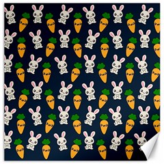 Easter Kawaii Pattern Canvas 16  X 16   by Valentinaart