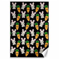 Easter Kawaii Pattern Canvas 20  X 30   by Valentinaart