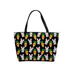 Easter Kawaii Pattern Shoulder Handbags by Valentinaart