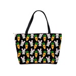 Easter Kawaii Pattern Shoulder Handbags Back