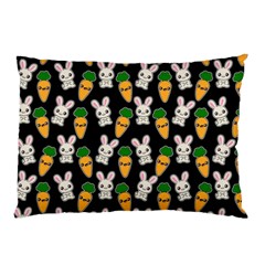 Easter Kawaii Pattern Pillow Case (two Sides) by Valentinaart