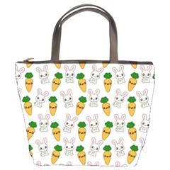 Easter Kawaii Pattern Bucket Bags by Valentinaart