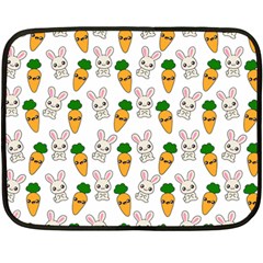 Easter Kawaii Pattern Double Sided Fleece Blanket (mini)  by Valentinaart