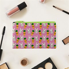 Easter Kawaii Pattern Cosmetic Bag (xs) by Valentinaart