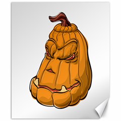 Sleeping Pumpkin Canvas 8  X 10  by ImagineWorld