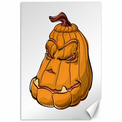 Sleeping Pumpkin Canvas 12  X 18   by ImagineWorld