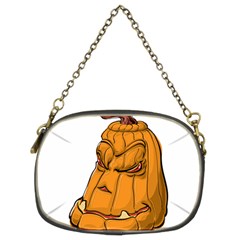 Sleeping Pumpkin Chain Purses (two Sides)  by ImagineWorld